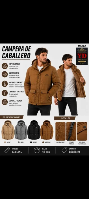 Camperas Marca Yd