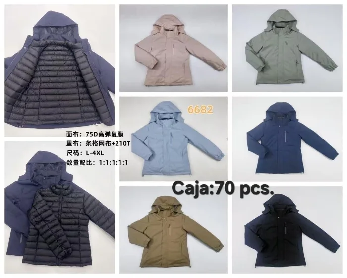 Camperas 2 en 1 Impermeables