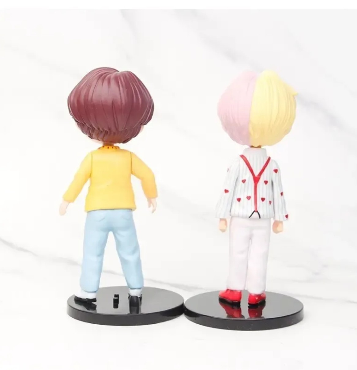 Pack de 7 Muñecos de Bts de Plástico Pvc de 16 Cm, Kpop - Imagen 3