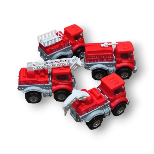 Camión Bombero, Mide 15cm X 10cm Aproximadamente, Jugueteria