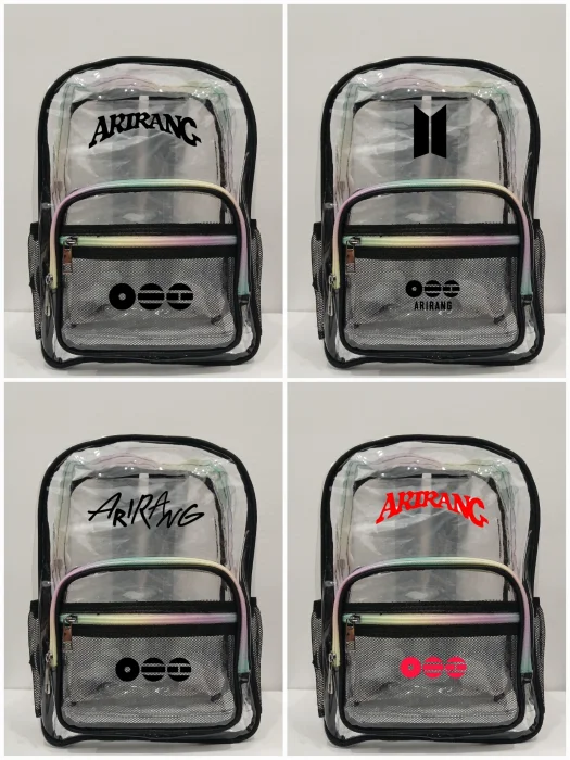 Mochila Bts Transparente
