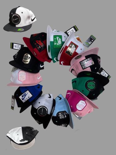 Gorros Doble Bordado Plateado Dorado