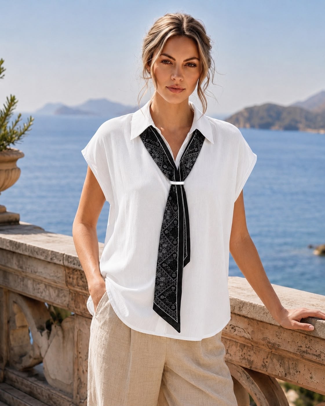 Camisa con Pañuelo - Imagen 4