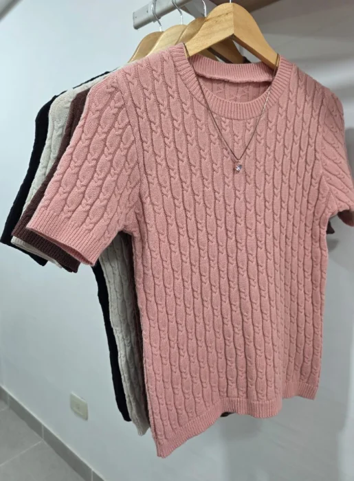 Remera Trenzada Doble Bremer