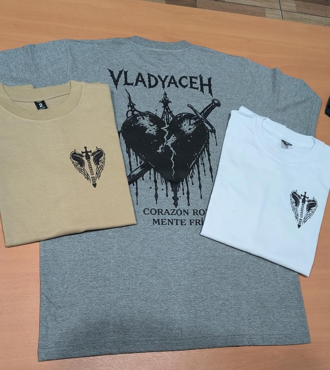 Remeras Doble Estampado Algodón Premium - Imagen 3