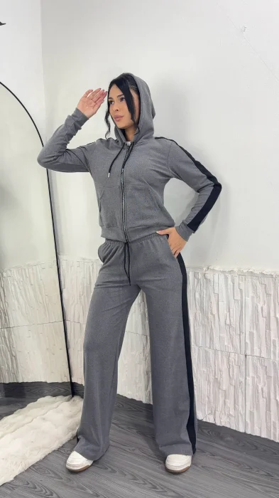 Pantalon Palazo de Darlon con Franja