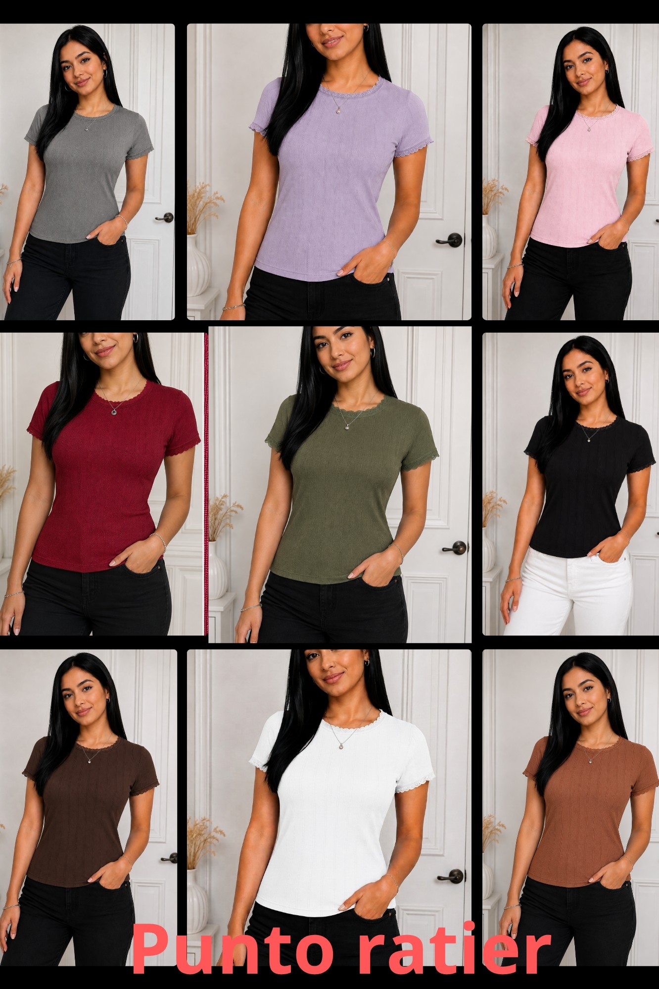 Remera con Puntilla - Imagen 6