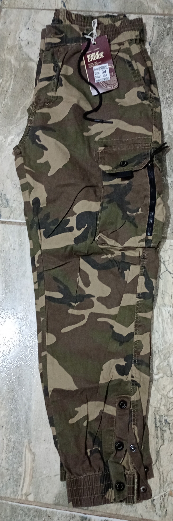 Pantalón Cargo Camuflado - Imagen 3