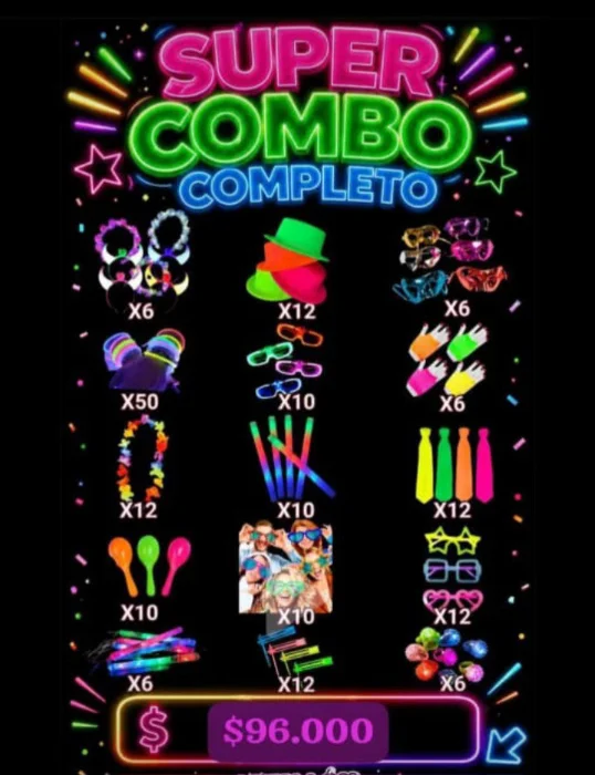 Combo Carioca Luminosos