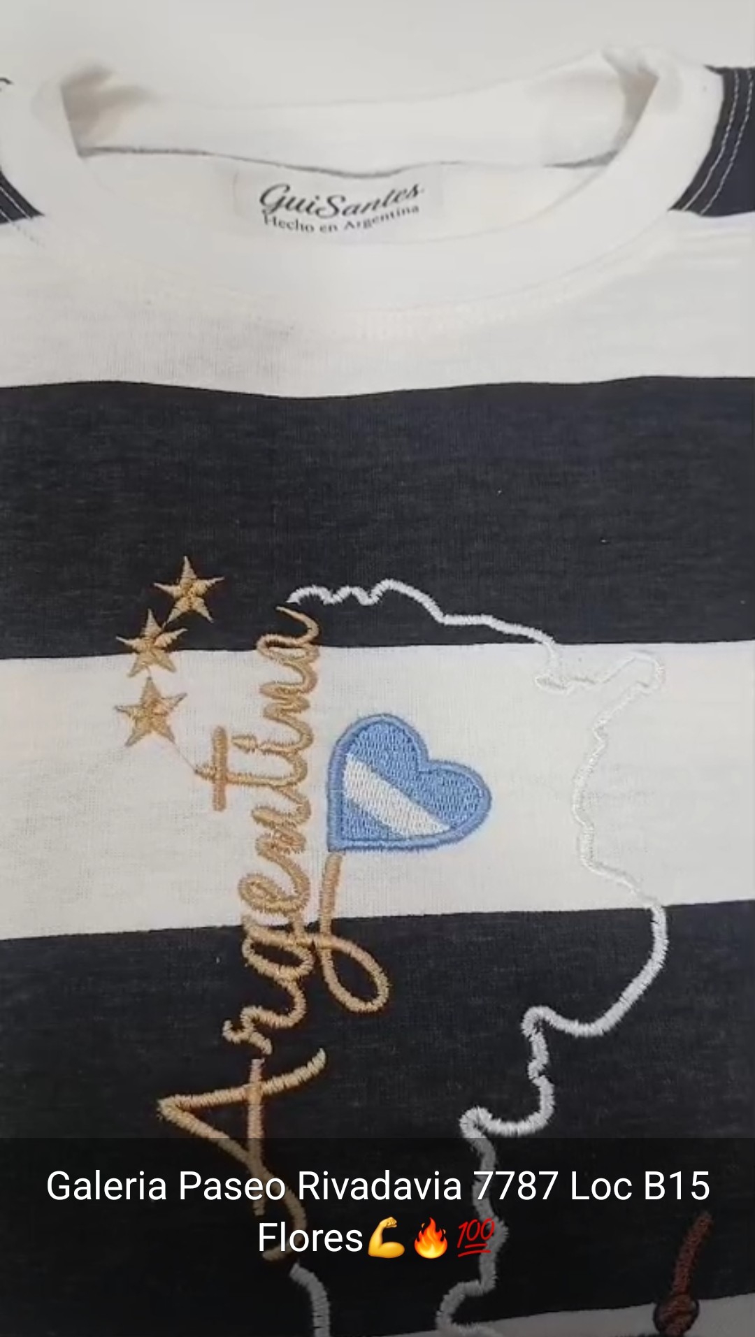 Buzo de Argentina Bordado - Imagen 3