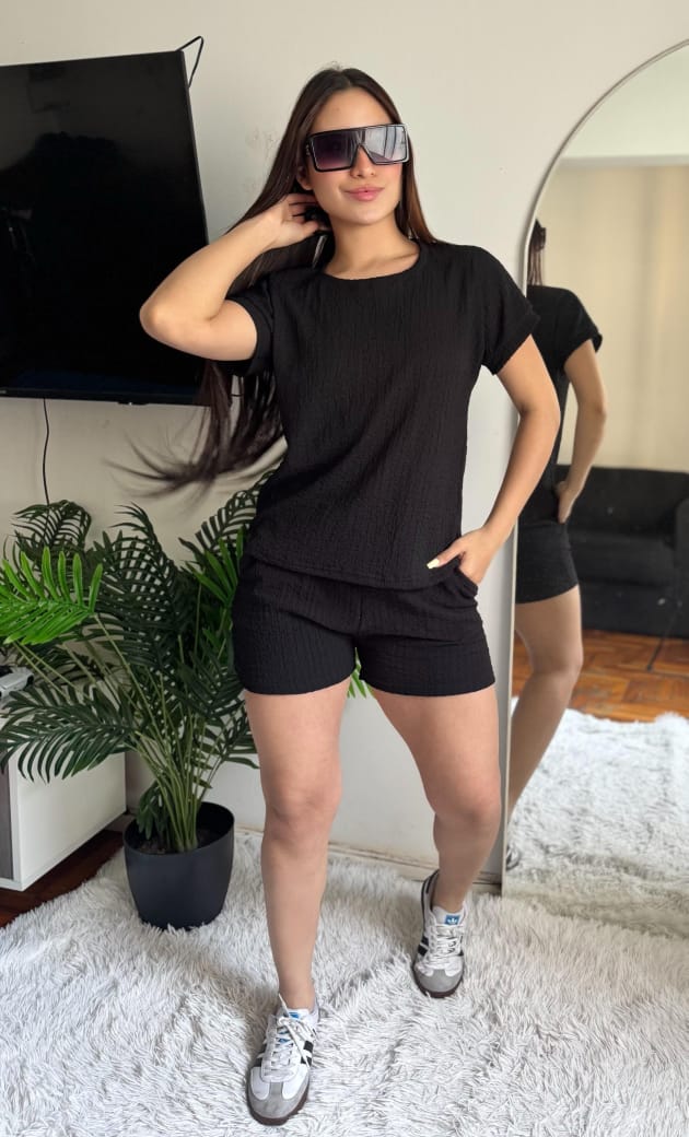 Cojunto Hawai ( Short + Remerita ) - IMG_8234.JPG