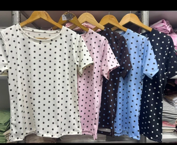 Remera con Lunares Abarca 4 por  Pedido