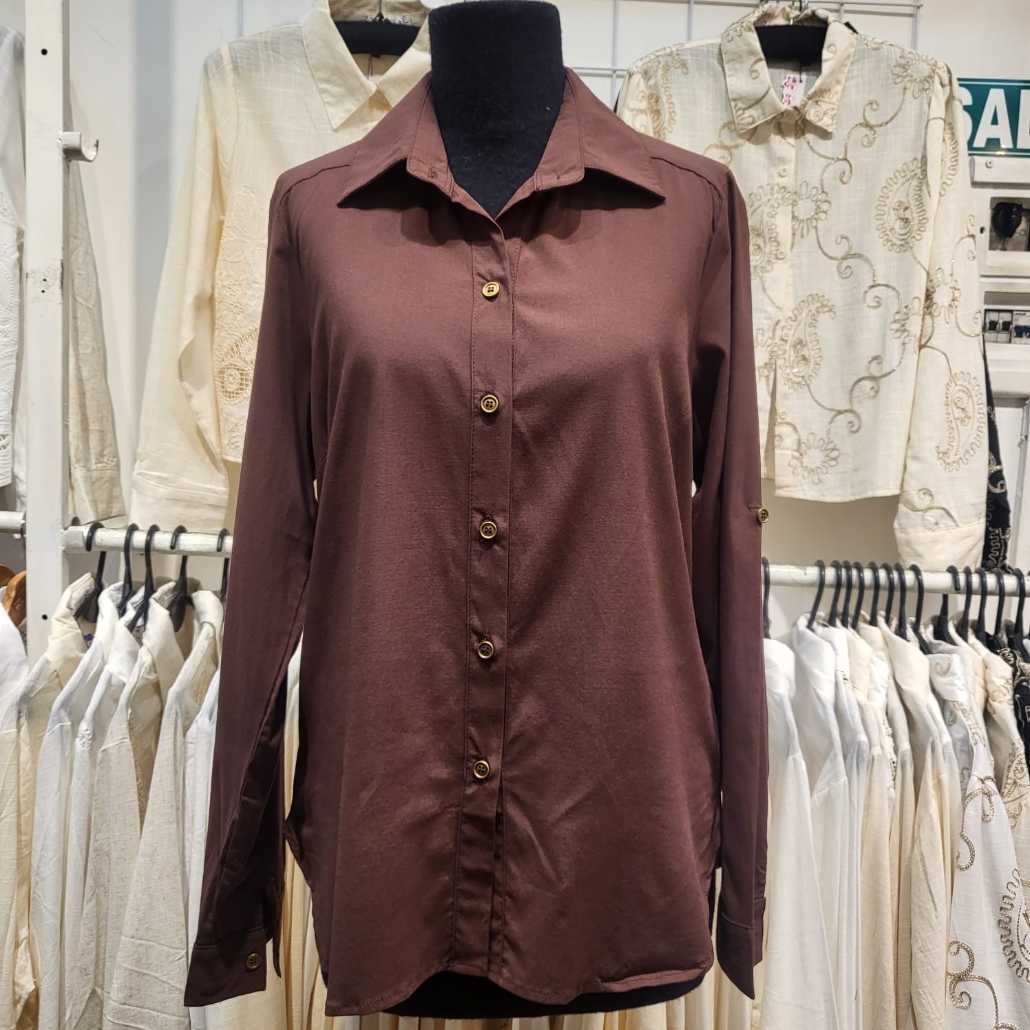 Camisa Olgada Basica - Imagen 3