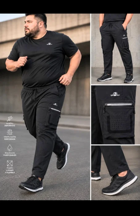 Pantalon Microfibra Cargo Especial