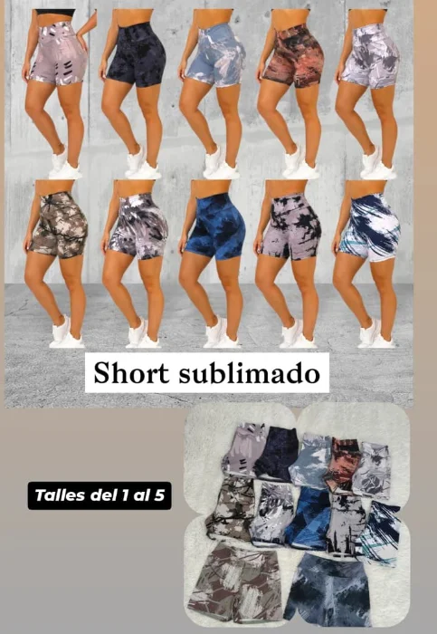Shorts Sublimadas