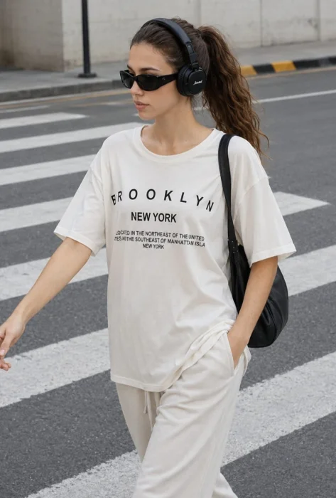 Remeras Dama Algodón Peinado