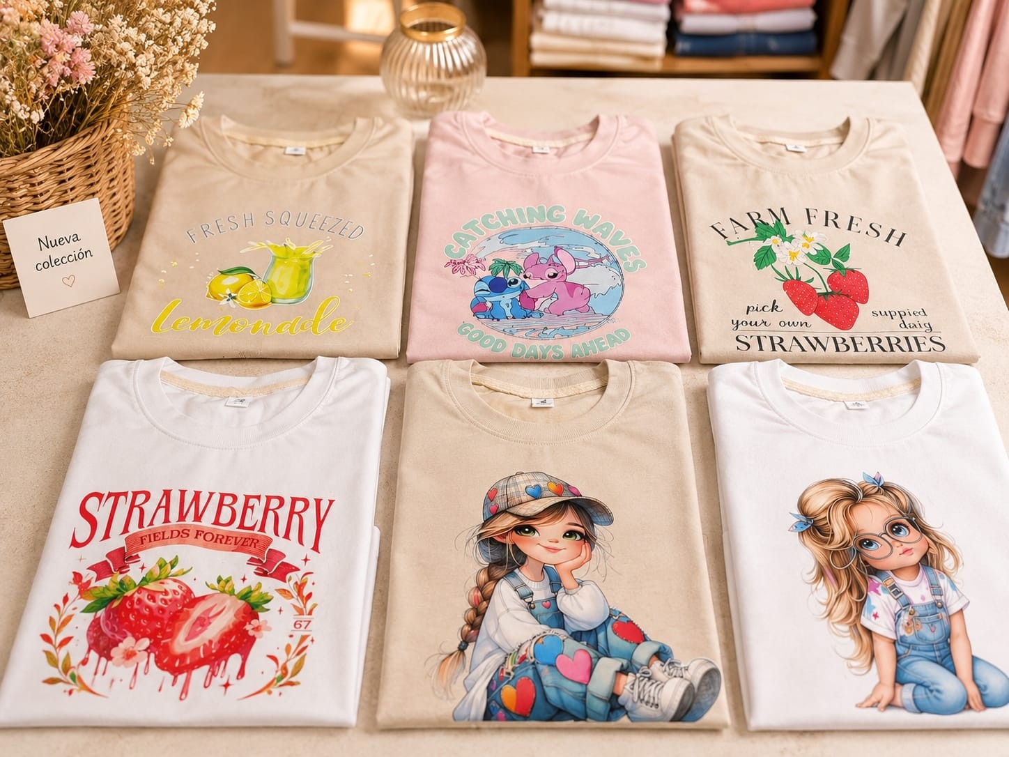 Remeras Estampadas de Algodón - Imagen 3