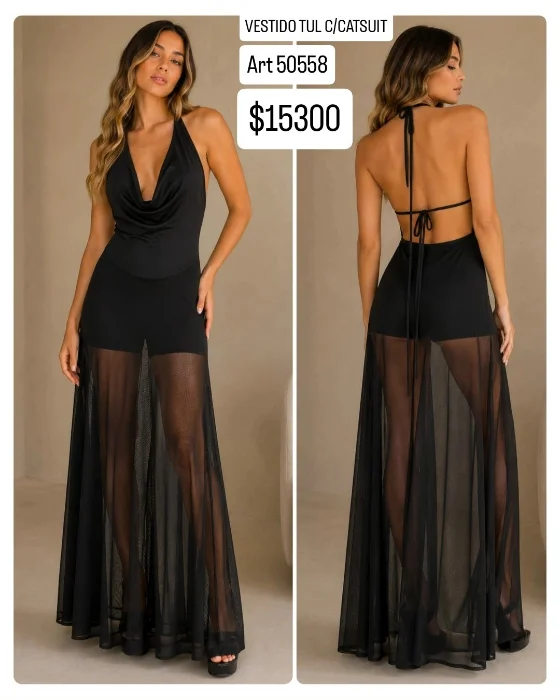 Vestido con Tul