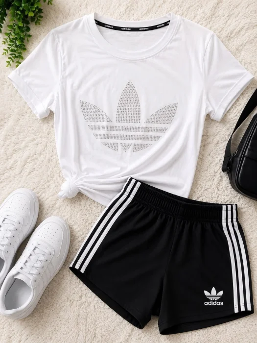 Remera con Strass Cristal