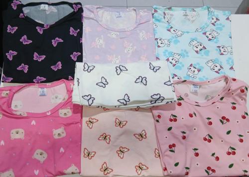 Remera Modal Estampado Nena