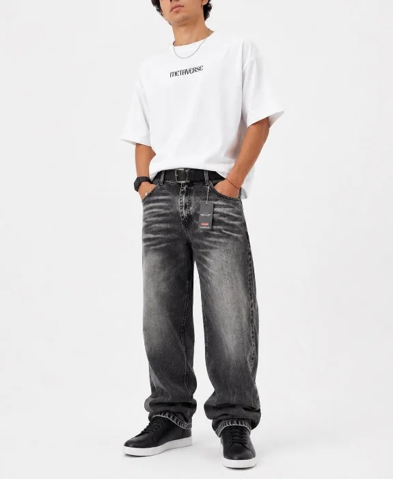 Recto Gris Bigotes | Hombre