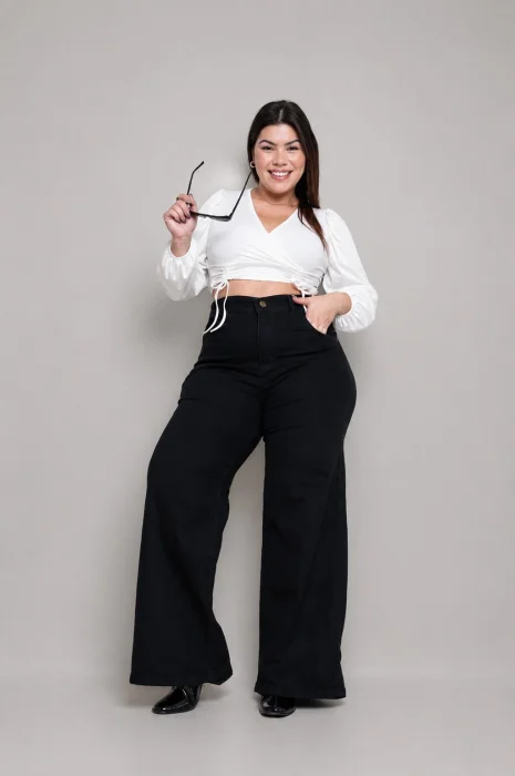 Wide Leg Negro Especial