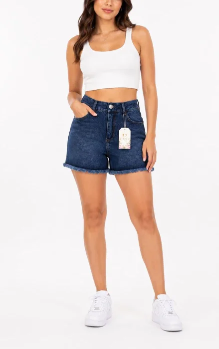 Short Playero Azul