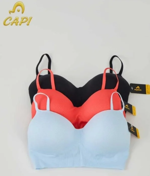 Corpiño Deportivo con Taza sin Aro Capicua