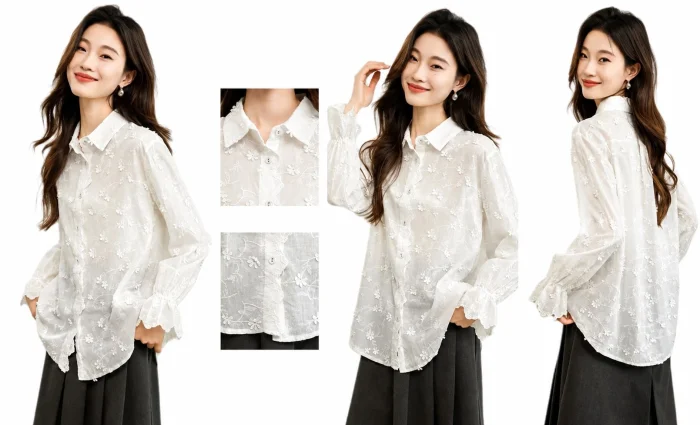 Camisa Flores