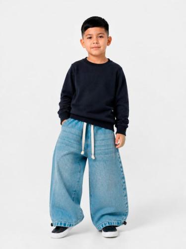Jeans Baggy de Niño Verano 2026