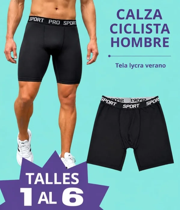 Calza Ciclista del 1 al 6 por Pedido