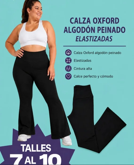Oxfort de Algodon  Talles Grandes del 7 al 10 por Pedido