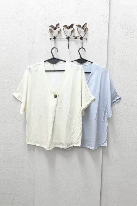 Blusa Ema Bambula Lino