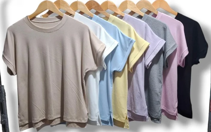 Remera Larga con Tajo de Malvi