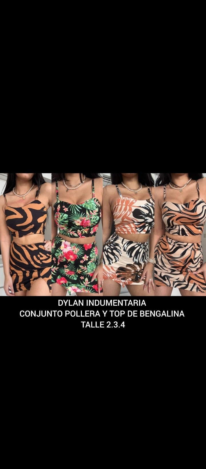 Oferta Conjunto de Bengalina Talles del S al L - Imagen 1