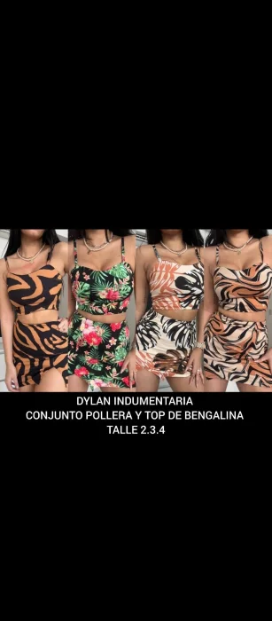 Oferta Conjunto de Bengalina Talles del S al L