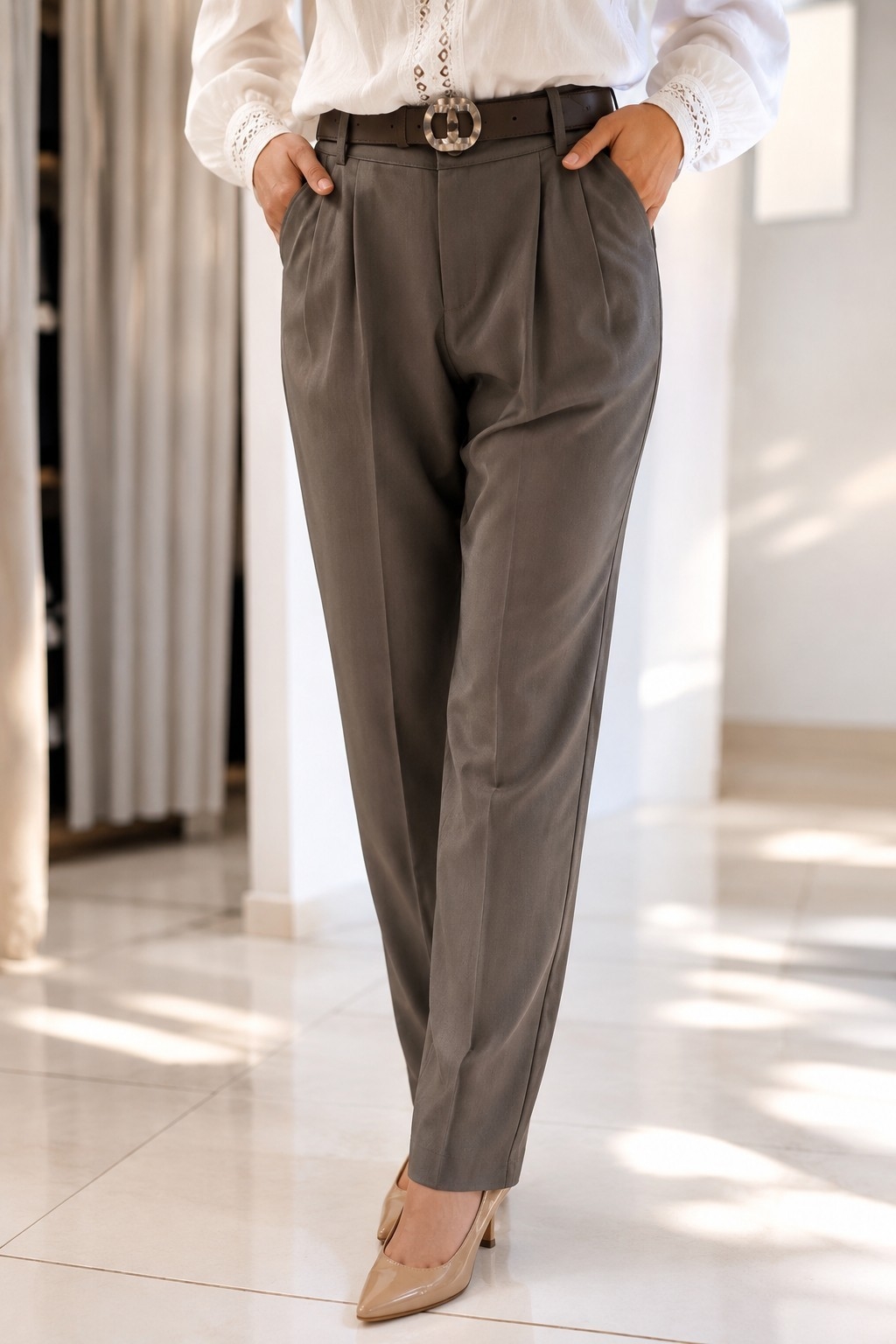 Pantalon Sastrero Importado - Imagen 2