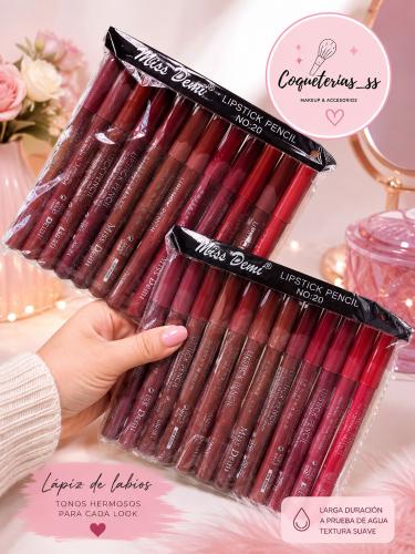 Delineador de Labios X 12 Unidades