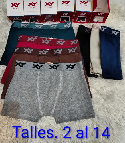 Boxer Niños Xy Algodón Calidad Premium