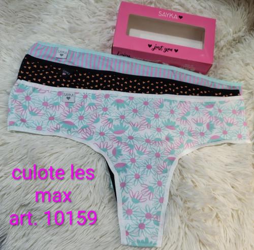 Culotte Les Algodón Estampado Sayka Especial