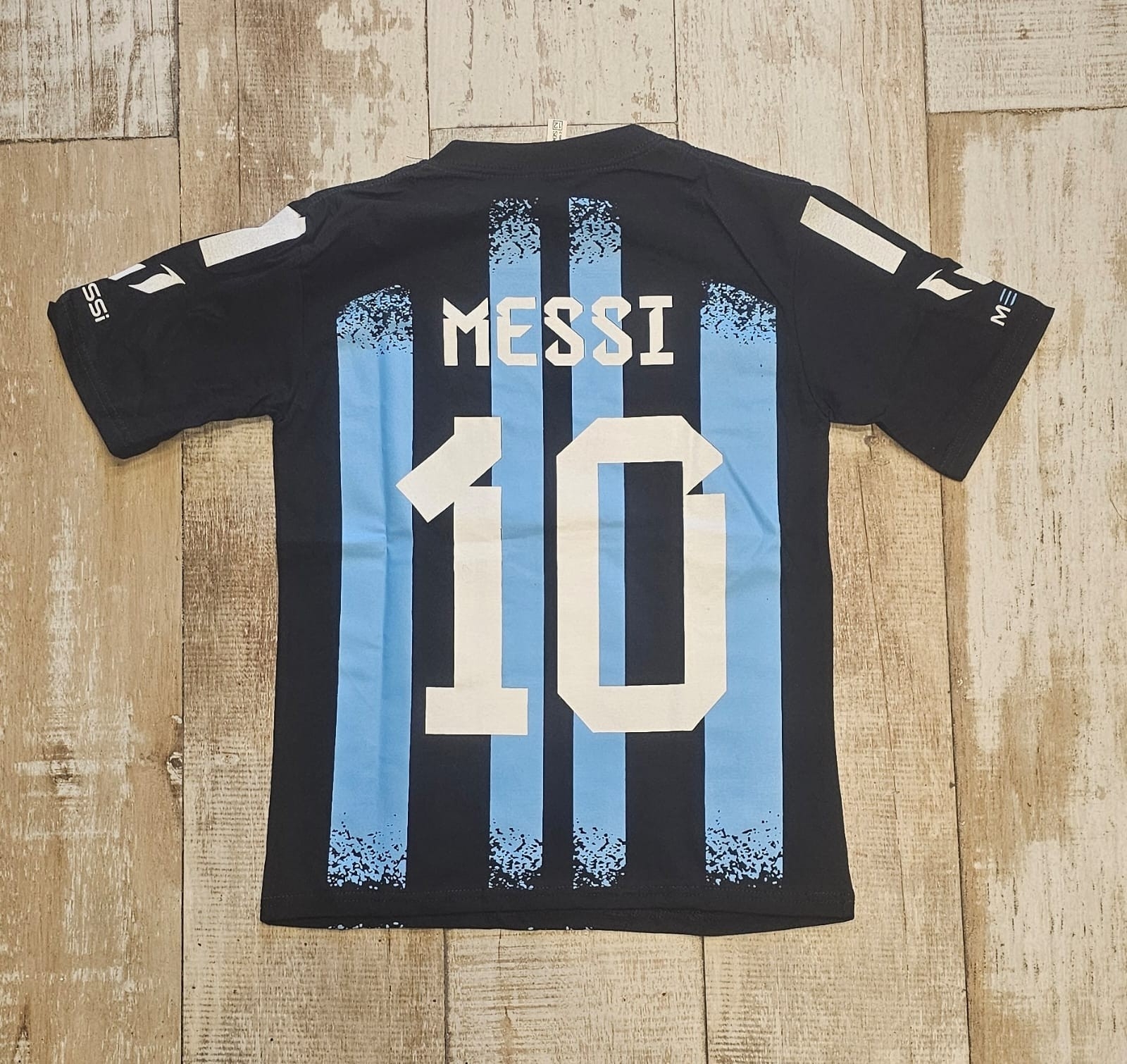 Remeras de Algodon Niños Messi - Imagen 3