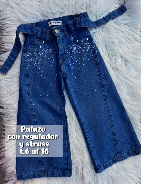 Palazo con Lazo con Strass