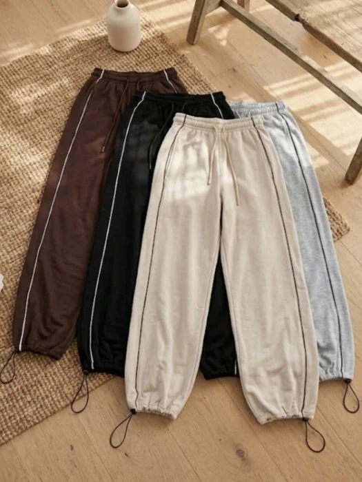 Pantalón Jogger Rústico con Vivo