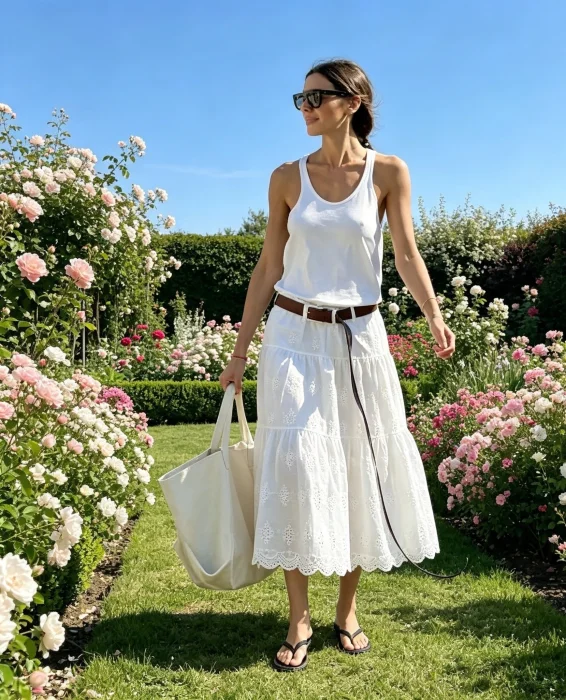 Pollera Cotton Anglesie
