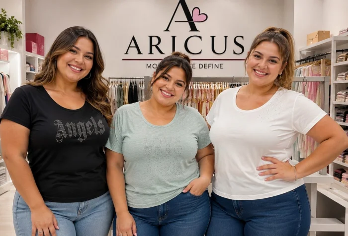 Remeras con Brillos y Algodón Peinado