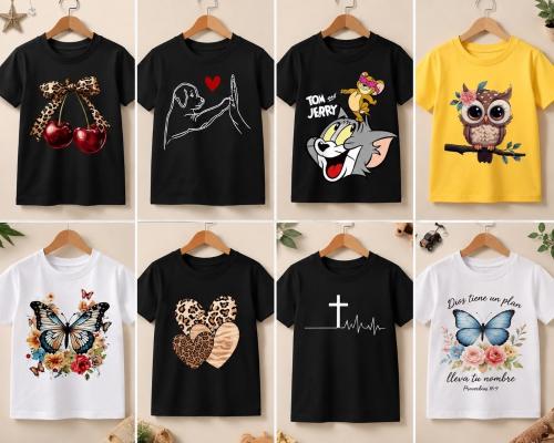 Remeras de Niños Algodón Premium