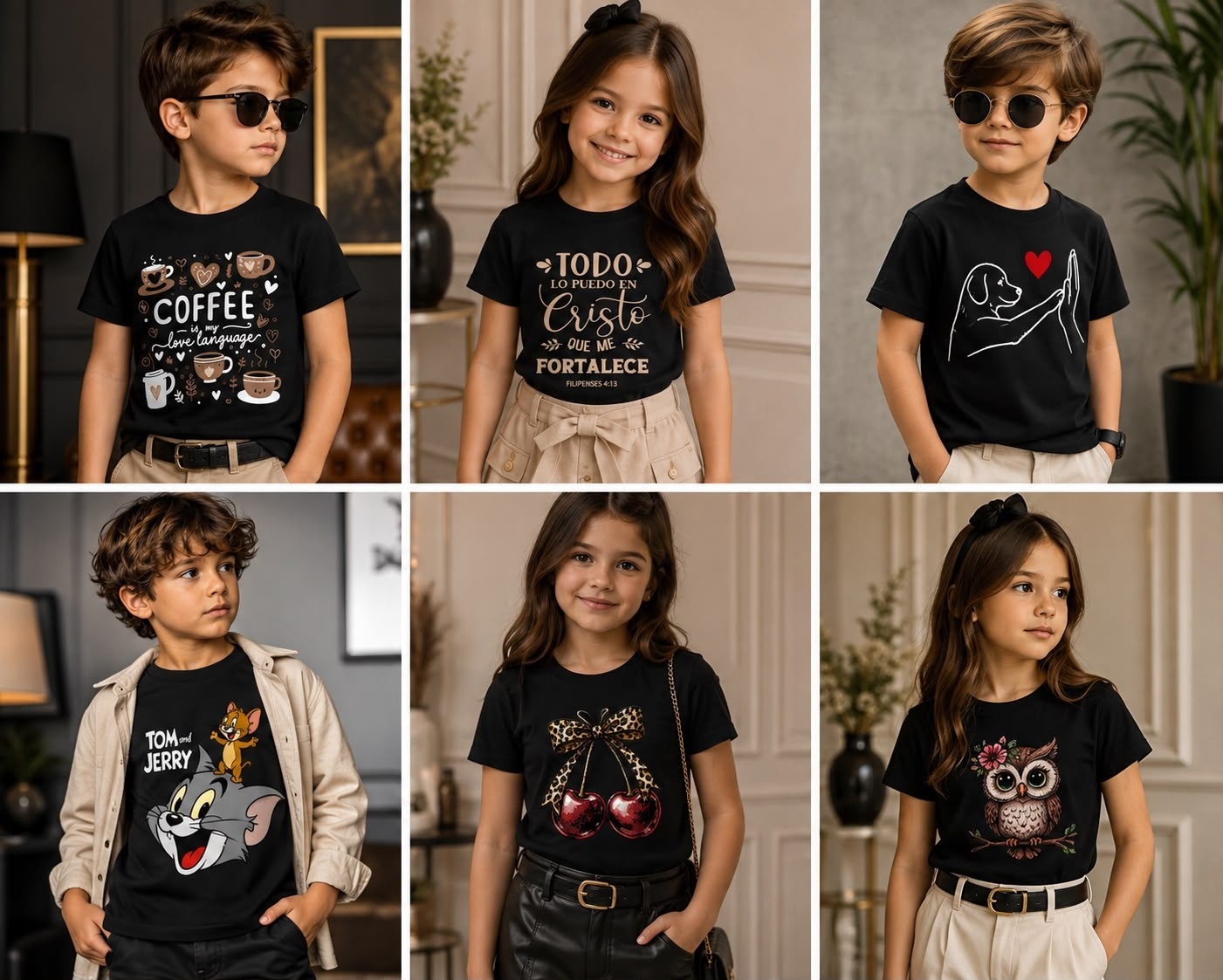Remeras de Niños Algodón Premium - Imagen 4