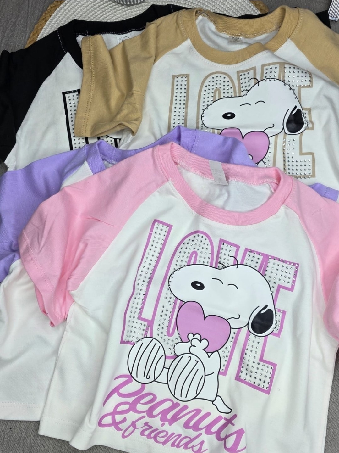 Remera Snoopy con Strass para Nena. - Imagen 5