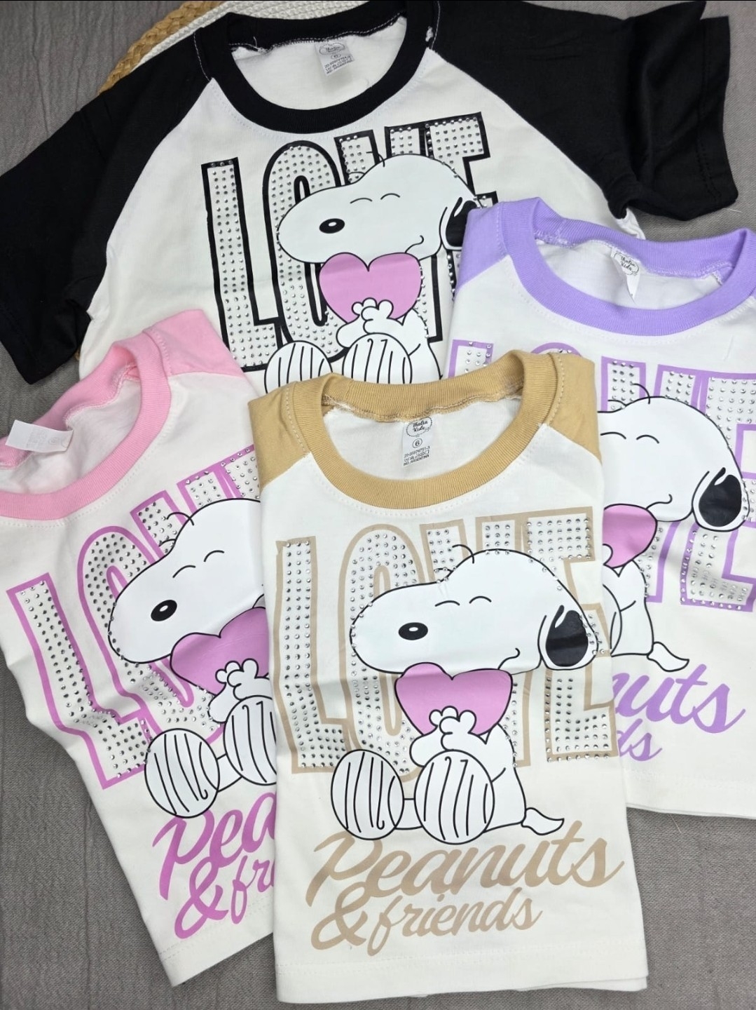 Remera Snoopy con Strass para Nena. - Imagen 7