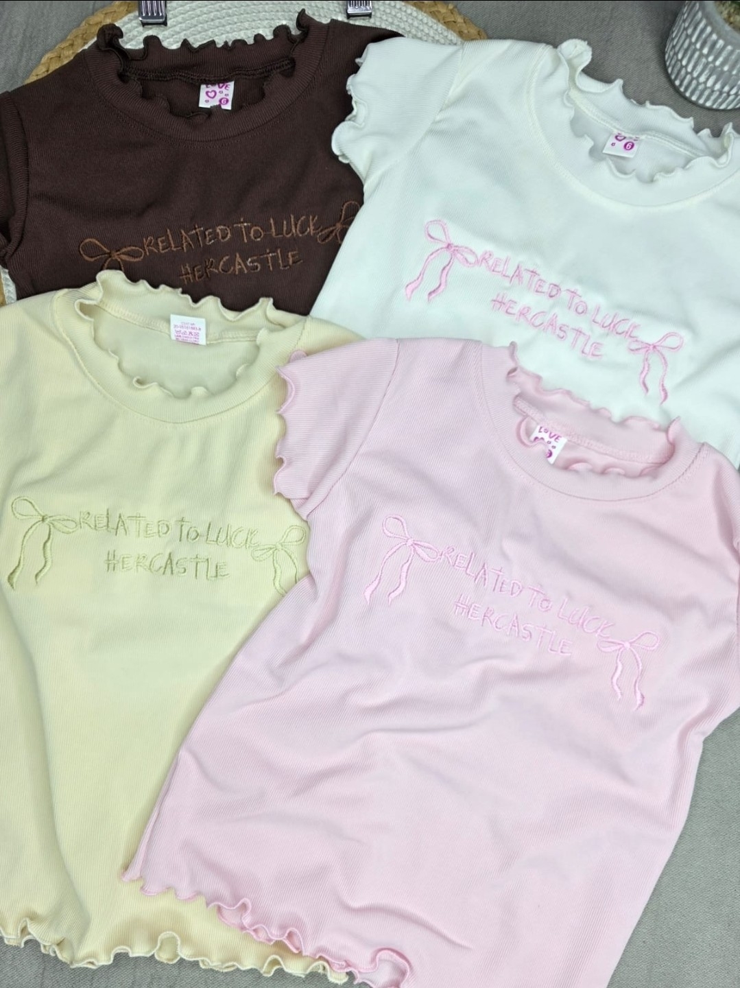 Remera Isabella Bordada para Nena. - Imagen 6